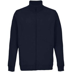 SOLS Unisex Adult Cooper Marl Full Zip Jacket / French Navy